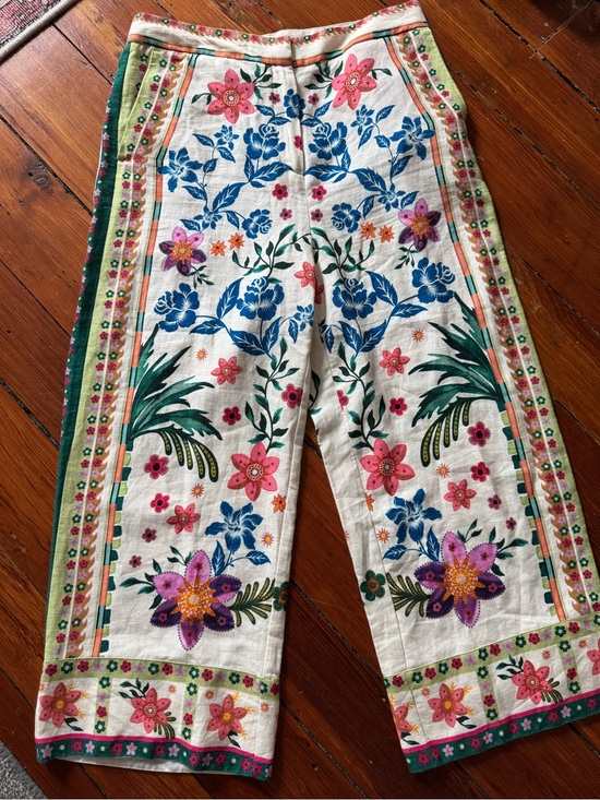 House of Harlow 1960 Pants - House of Harlow 1960 floral linen blend pants